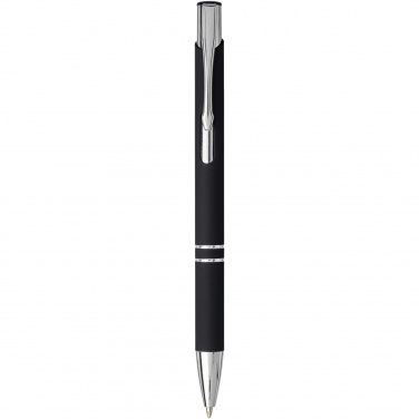 Logo trade promotional giveaway photo of: Moneta soft touch ballpoint pen
