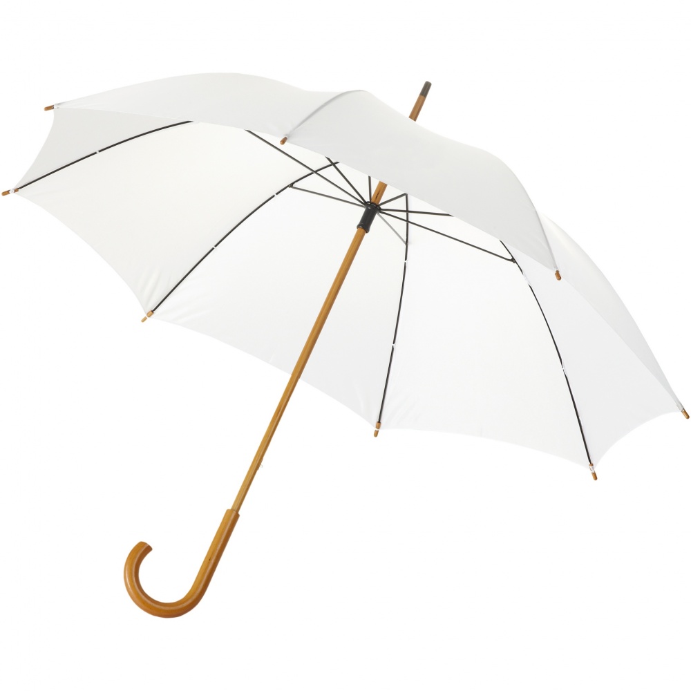 Logotrade promotional giveaway picture of: Jova 23" umbrella with wooden shaft and handle