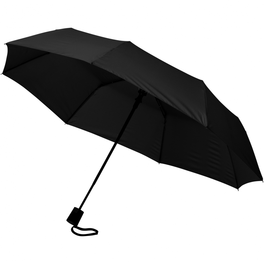 Logo trade promotional product photo of: Wali 21" foldable auto open umbrella