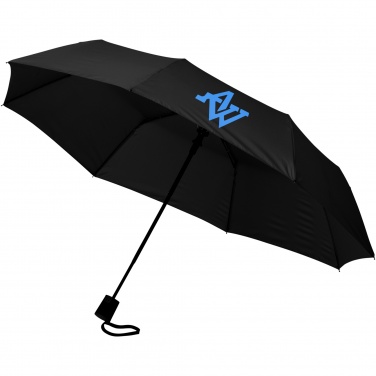 Logo trade promotional products image of: Wali 21" foldable auto open umbrella