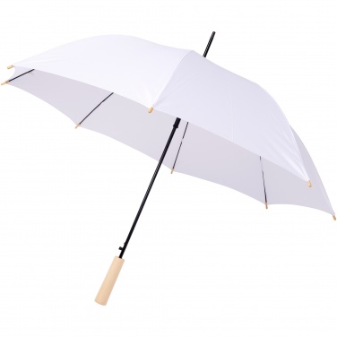 Logo trade corporate gifts picture of: Alina 23" auto open recycled PET umbrella
