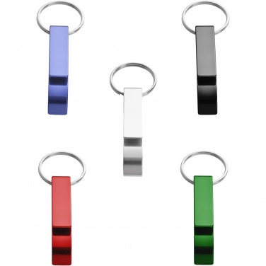 Logo trade promotional merchandise photo of: Tao bottle and can opener keychain