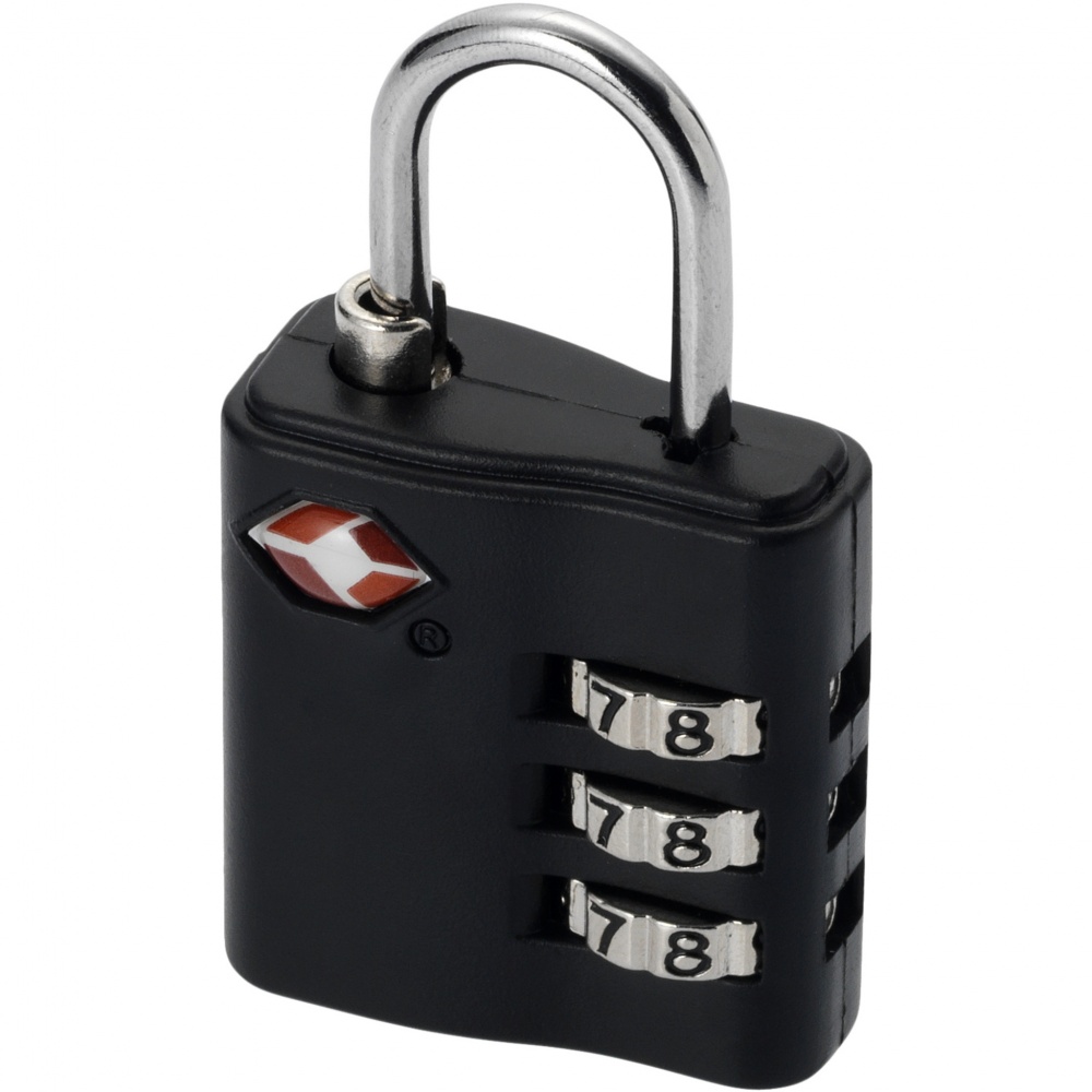 Logo trade corporate gifts picture of: Kingsford TSA luggage lock