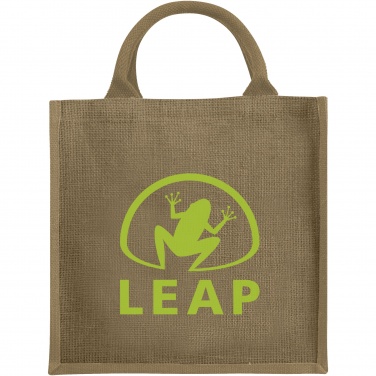 Logotrade corporate gift picture of: Chennai jute tote bag 16L