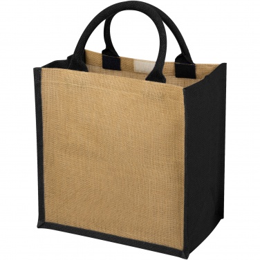 Logotrade promotional merchandise picture of: Chennai jute tote bag 16L