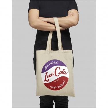 Logo trade promotional merchandise picture of: Madras 140 g/m² cotton tote bag 7L