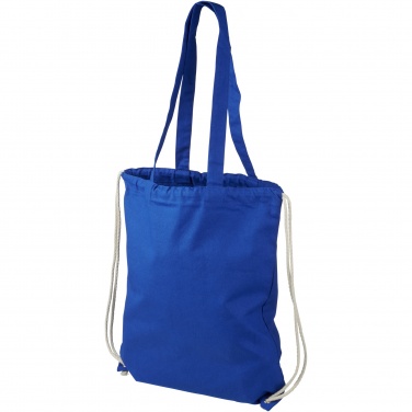 Logo trade advertising products image of: Eliza 240 g/m² cotton drawstring bag 6L