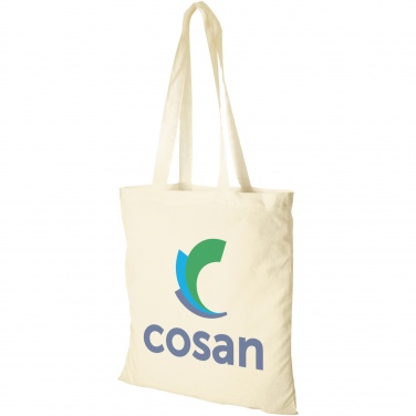 Logo trade promotional merchandise picture of: Peru 180 g/m² cotton tote bag 7L