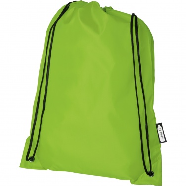Logotrade promotional gift image of: Oriole RPET drawstring bag 5L