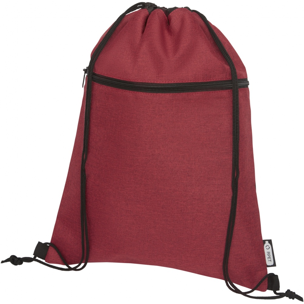 Logotrade promotional merchandise photo of: Ross RPET drawstring bag 5L