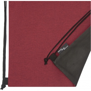 Logo trade promotional product photo of: Ross RPET drawstring bag 5L