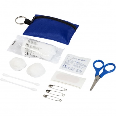 Logotrade promotional merchandise image of: Valdemar 16-piece first aid keyring pouch