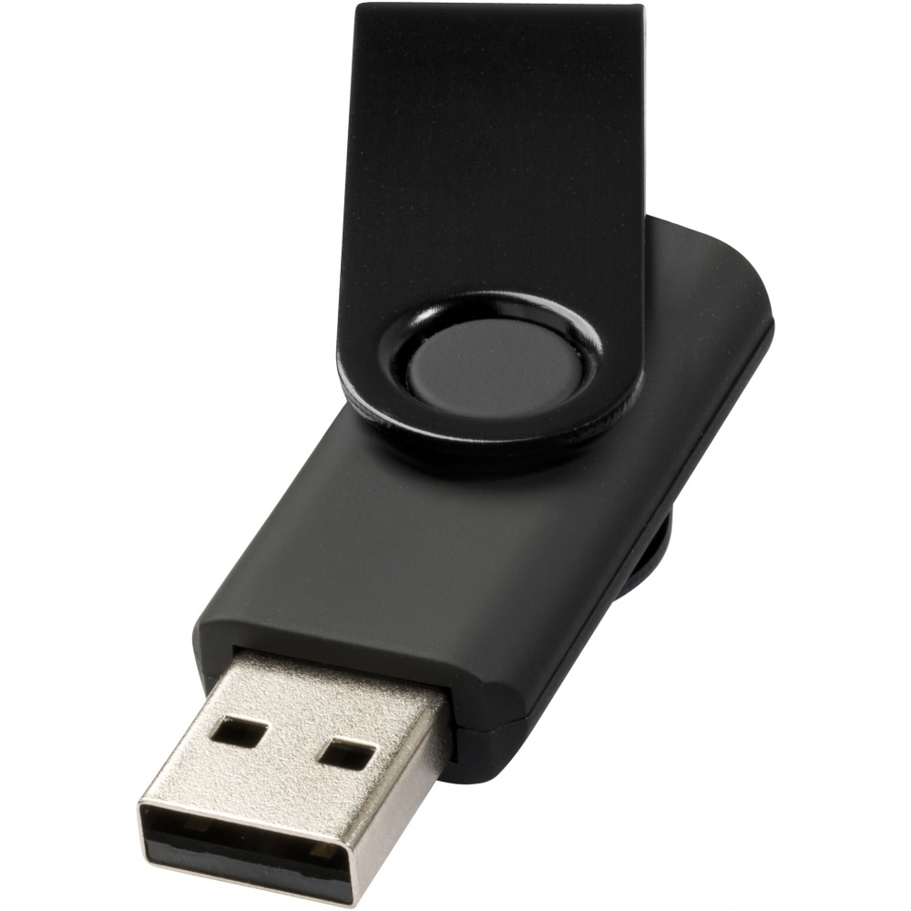 Logotrade promotional giveaways photo of: Rotate-metallic 4GB USB flash drive