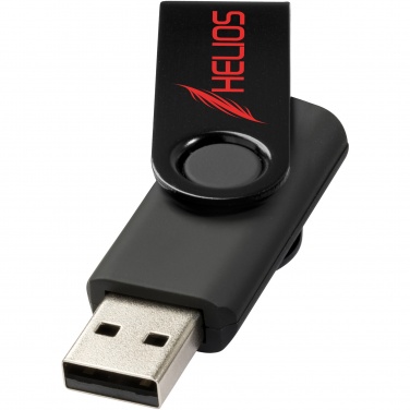 Logo trade corporate gifts image of: Rotate-metallic 4GB USB flash drive