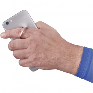 Logo trade promotional gift photo of: Cell aluminium ring phone holder