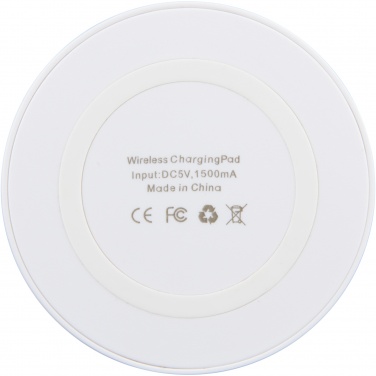 Logo trade corporate gift photo of: Freal 5W wireless charging pad