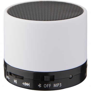 Logo trade business gifts image of: Duck cylinder Bluetooth® speaker with rubber finish
