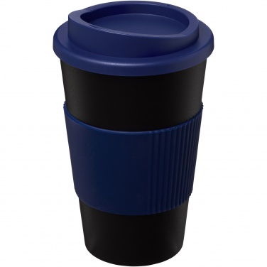 Logo trade promotional items picture of: Americano® 350 ml insulated tumbler with grip