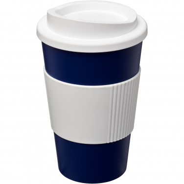 Logo trade promotional merchandise picture of: Americano® 350 ml insulated tumbler with grip
