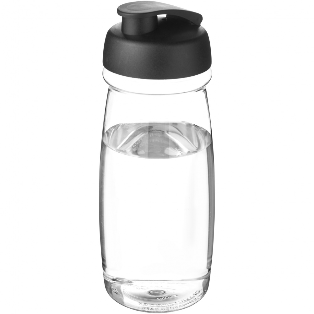 Logo trade advertising products image of: H2O Active® Pulse 600 ml flip lid sport bottle