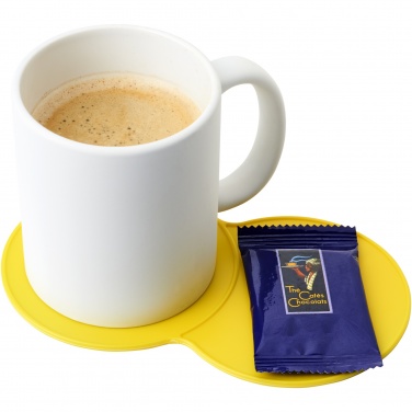 Logotrade promotional giveaway picture of: Sidekick plastic coaster