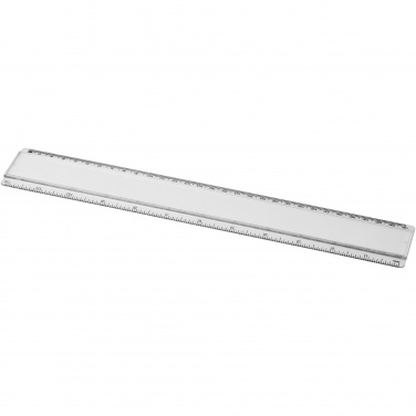 Logo trade promotional giveaways image of: Ellison 30 cm plastic insert ruler