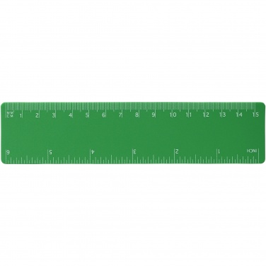 Logotrade advertising product picture of: Rothko 15 cm plastic ruler