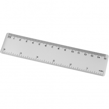 Logo trade advertising products picture of: Rothko 15 cm plastic ruler