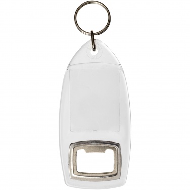 Logo trade promotional gifts image of: Jibe R1 bottle opener keychain