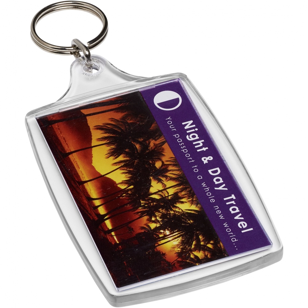 Logotrade promotional merchandise picture of: Orca L4 large keychain