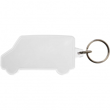 Logotrade promotional gift picture of: Combo van-shaped keychain