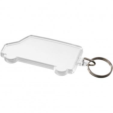 Logo trade corporate gift photo of: Combo van-shaped keychain