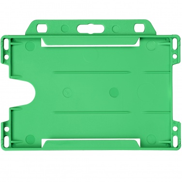 Logo trade promotional products image of: Vega plastic card holder