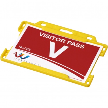 Logo trade promotional item photo of: Vega plastic card holder