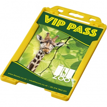 Logo trade advertising products picture of: Pierre plastic card holder