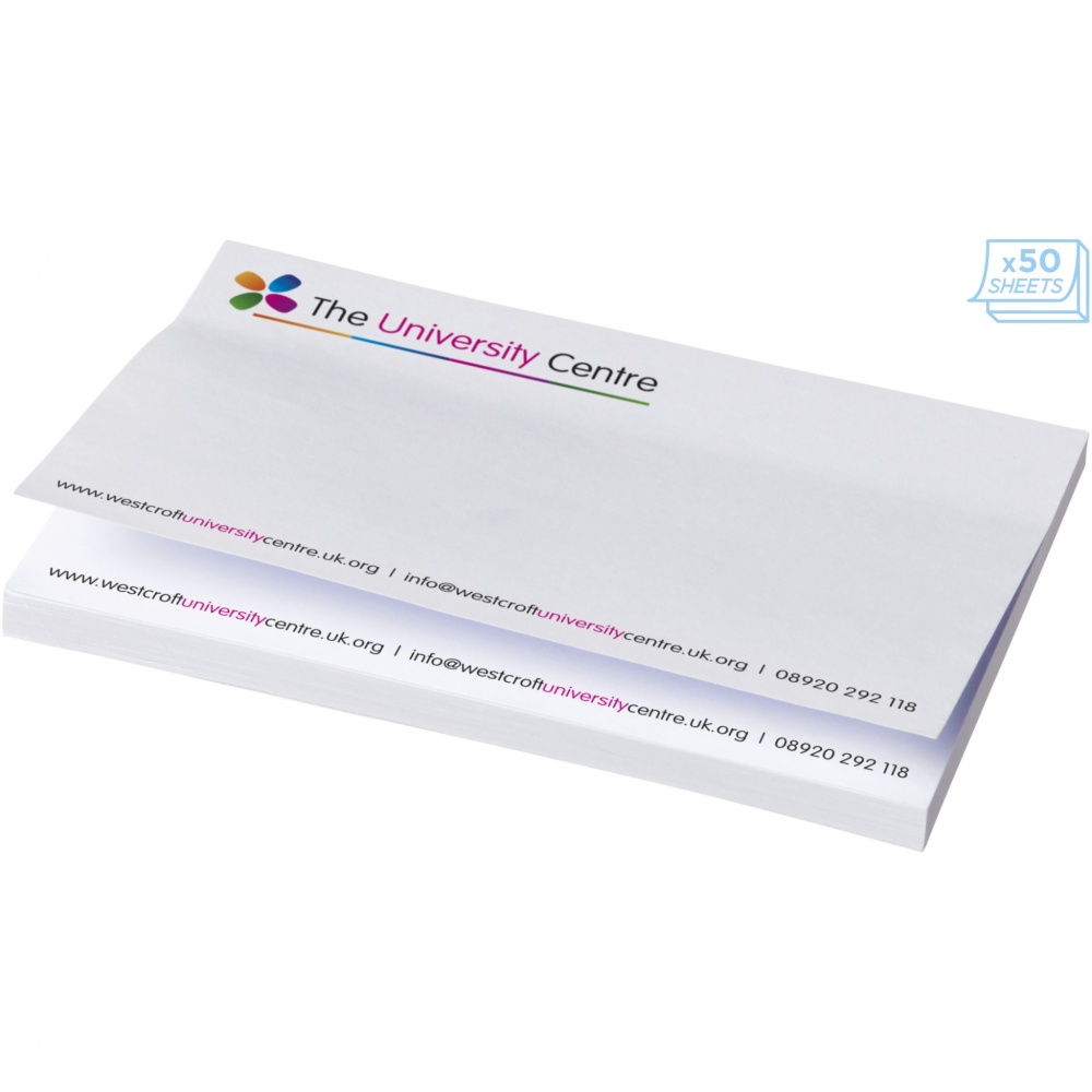 Logo trade promotional gifts image of: Sticky-Mate® sticky notes 150x100mm