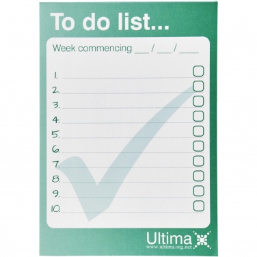 Logo trade promotional products picture of: Desk-Mate® A6 notepad