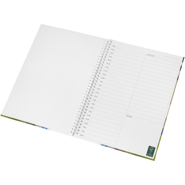 Logo trade advertising products image of: Wire-o A4 notebook hard cover
