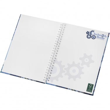 Logotrade promotional giveaway picture of: Wire-o A5 notebook hard cover