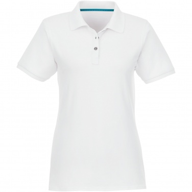 Logo trade promotional products picture of: Beryl short sleeve women's organic recycled polo