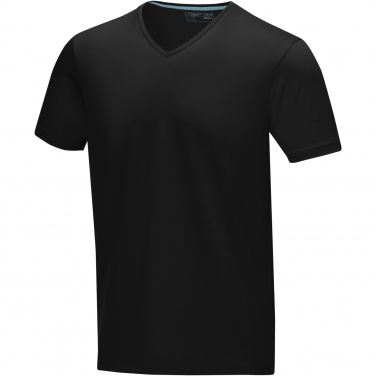 Logotrade promotional merchandise image of: Kawartha short sleeve men's organic V-neck t-shirt