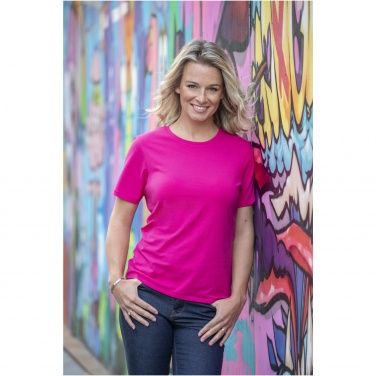 Logo trade corporate gift photo of: Balfour short sleeve women's organic t-shirt