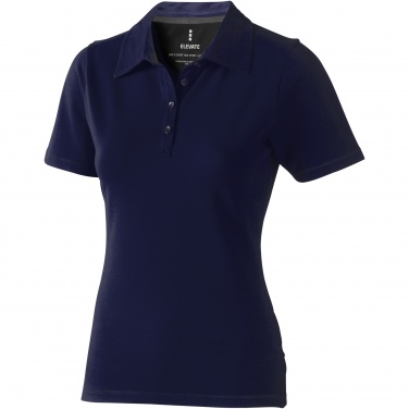 Logo trade business gift photo of: Markham short sleeve women's stretch polo