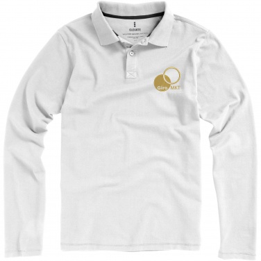 Logotrade corporate gift picture of: Oakville long sleeve men's polo