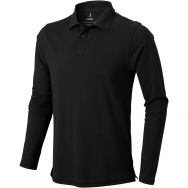 Logotrade promotional gift picture of: Oakville long sleeve men's polo