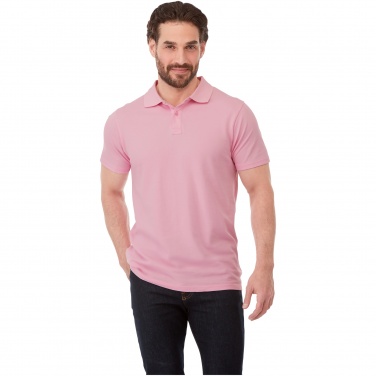 Logo trade promotional items image of: Helios short sleeve men's polo