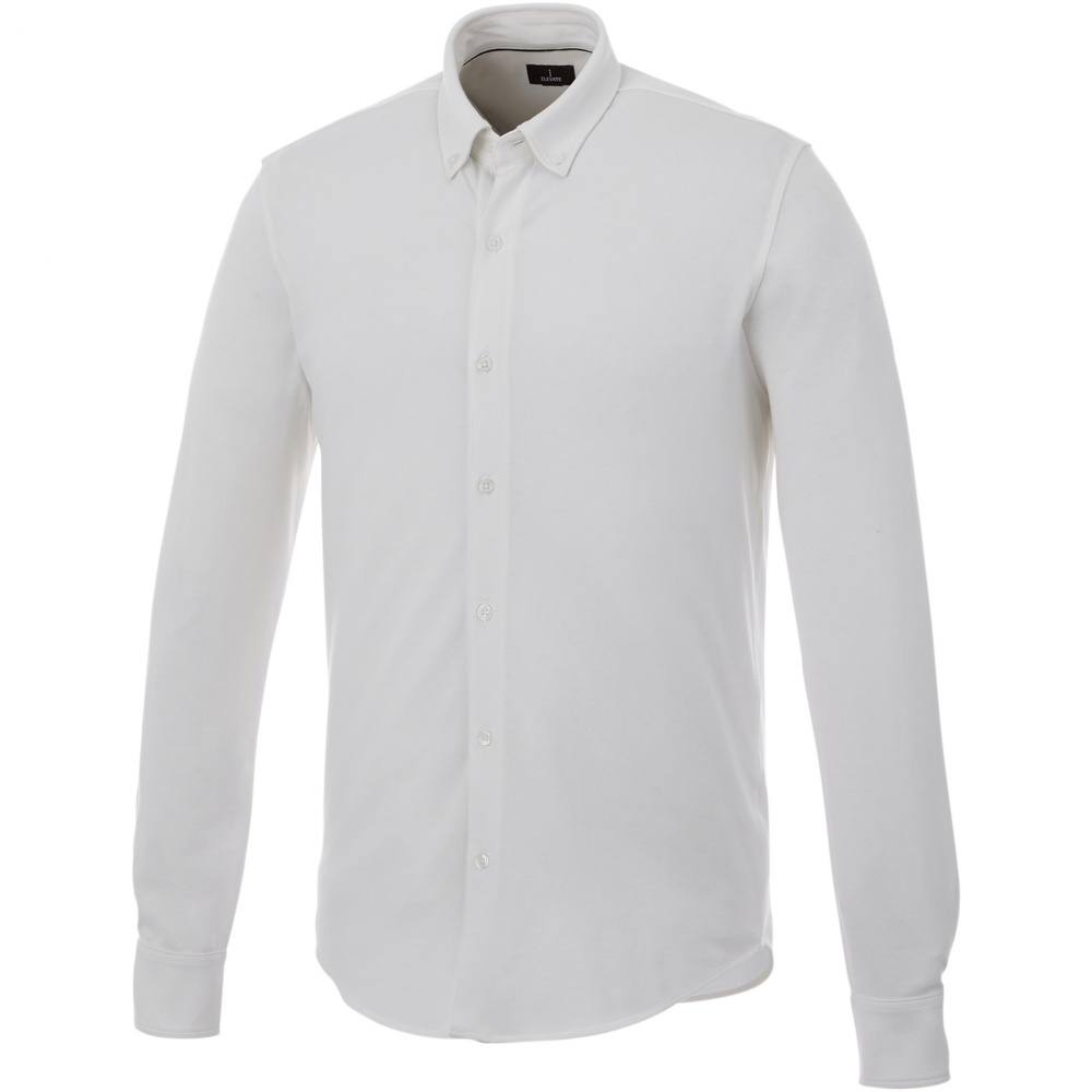 Logotrade promotional item image of: Bigelow long sleeve men's pique shirt