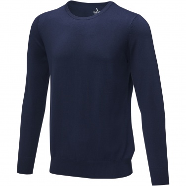 Logo trade corporate gifts image of: Merrit men's crewneck pullover