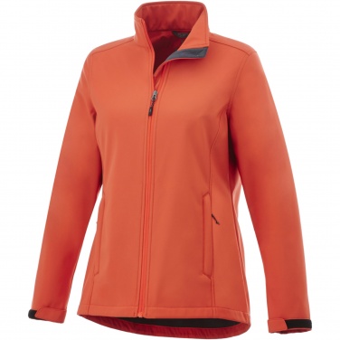 Logo trade corporate gifts picture of: Maxson women's softshell jacket