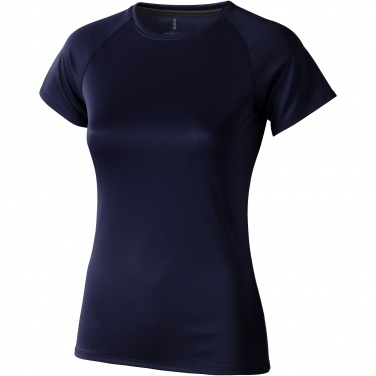 Logo trade corporate gift photo of: Niagara short sleeve women's cool fit t-shirt